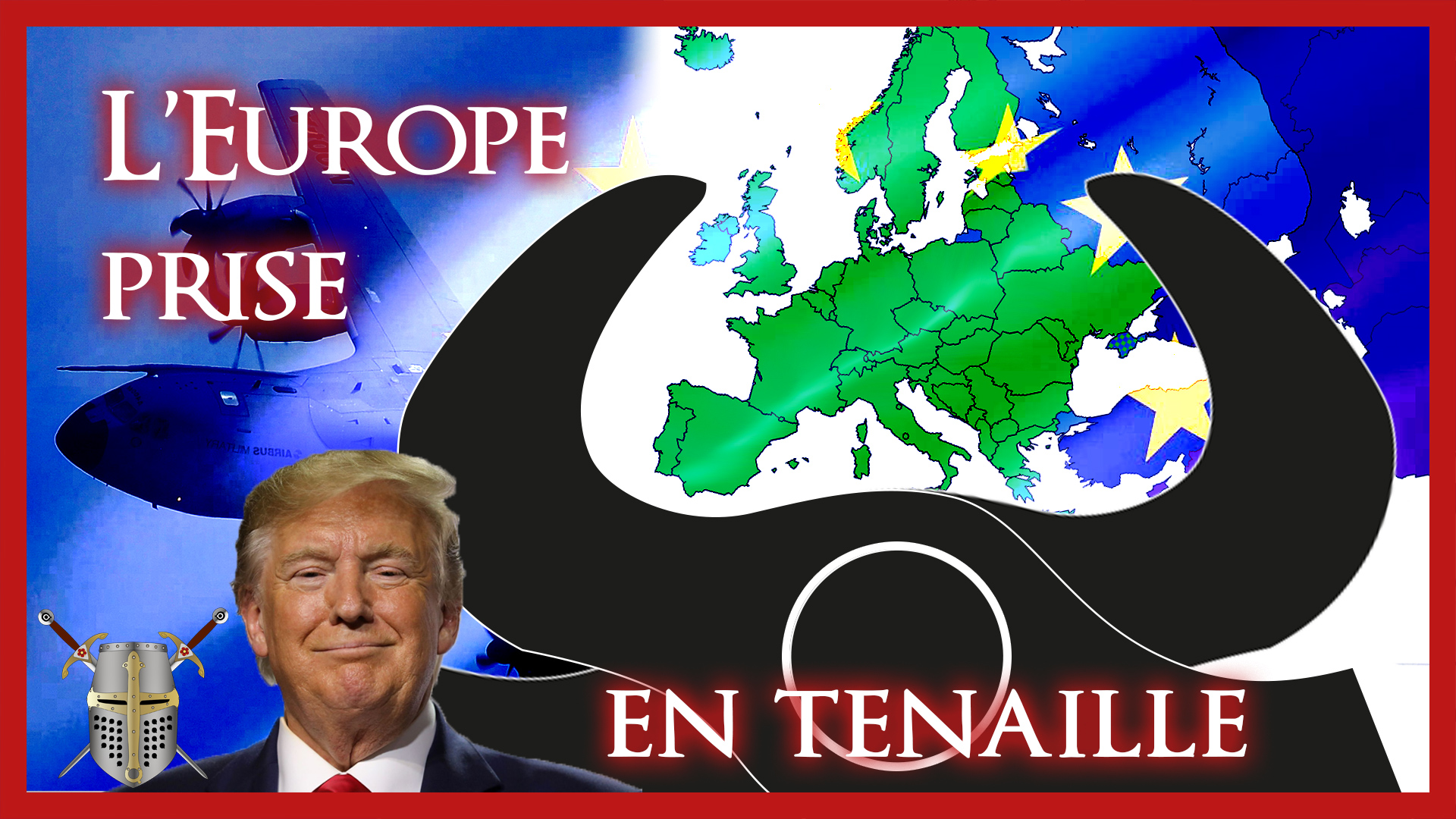 L'Europe prise en tenaille...